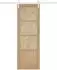 vidaXL Schiebetür natur und weiß 73,5x211cm (3445414)