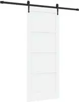 vidaXL Schiebet&uuml;r ORKDAL 83 x 202 cm Massives Kiefernholz