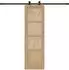 vidaXL ORKDAL Schiebetür Massivkiefer, natur, 61x198,5cm