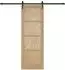 vidaXL ORKDAL Schiebetür Massivholz Kiefer natur 73,5x211cm