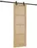 vidaXL ORKDAL Schiebetür massives Kiefernholz, natur, 73,5x211cm
