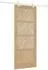 vidaXL Schiebetür Massivkiefer natur/weiß 86x211cm (3445529)