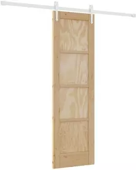 vidaXL Schiebet&uuml;r ORKDAL Massives Kiefernholz 61x198,5cm (3445584)