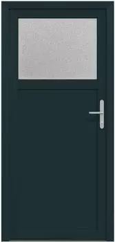 vidaXL Seiteneingangst&uuml;r PVC anthrazit 98x198cm (3445753)