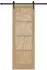 vidaXL Schiebetür ORKDAL Massivholz Kiefer natur 73,5x211cm