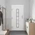 vidaXL Haustür weiß 88x200cm PVC (3445711)