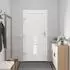 vidaXL Haustür 88x200cm, PVC, anthrazit (3445735)