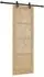 vidaXL Schiebetür ORKDAL 73,5x211cm, massives Kiefernholz, natur