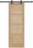 vidaXL Schiebetür ORKDAL 73,5x211cm, massives Kiefernholz, natur