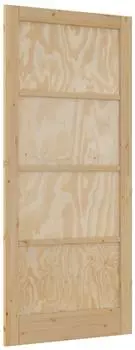 vidaXL Innentür Sperrholz natur 93x211cm
