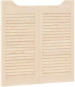 vidaXL Schwingt&uuml;ren 2 Stk. 80x40cm, Kiefernholz massiv, natur (42047162)