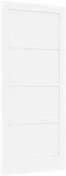 vidaXL Innentür 93x211cm Sperrholz, weiß