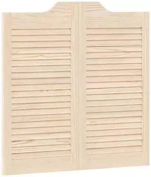 vidaXL Schwingt&uuml;ren massives Kiefernholz, natur, 80x40cm