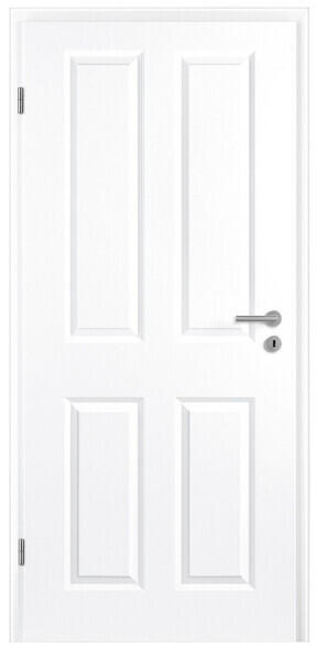 Borne Türelemente Tür Klassik Weisslack links 73,5 x 198,5 cm weiß