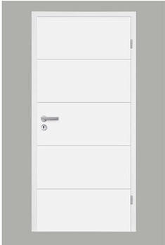 Pertura Perla 05 Weißlack Rechts 86 x 211 cm