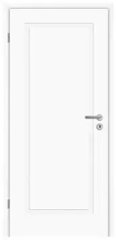 Borne Türelemente Tür Lusso 01 Weisslack links 73,5 x 198,5 cm weiß