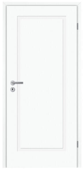 Borne Türelemente Tür Lusso 01 Weisslack rechts 86 x 198,5 cm weiß