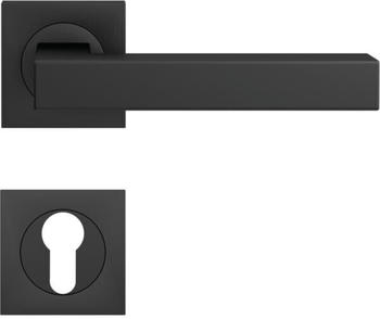 Karcher Design Seattle Quadratisch Kosmos Schwarz Profilzylinder-Lochung (Pz) (ER46Q PZ0 83)