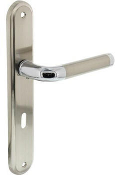 Intersteel Langschildgarnitur Agatha BB 72 mm Chrom Nickel matt