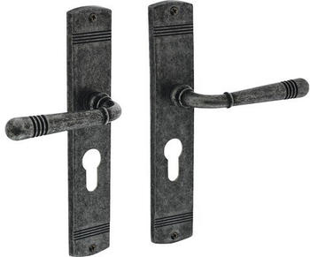 Intersteel Langschildgarnitur Emily PZ 72 mm altgrau