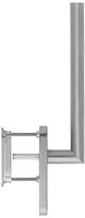 HOPPE Hebeschiebegarnitur AMSTERDAM mit Muschelgriff UG, L 285 mm,Edelstahl matt