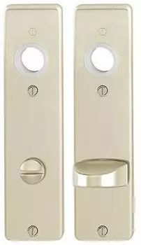 Hoppe Kurzschild-Paar 202KP + Schlitzkopf/Olive (3105422)