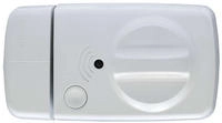 Abus 7010a Wei&szlig; T&uuml;r-zusatzschloss Alarmfunktion Inkl 3x Schl&uuml;ssel Und Batterien