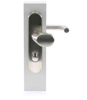 Hoppe SH- PARIS-auf Schild PZ92 62-72 9 mit Kzs. Edelstahl