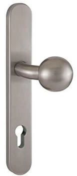 Eco-Schulte Fluchttür- EPN 900 RR Knopf Langschild K160 EN 1125 Edelstahl