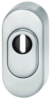 FSB Sicherheitsrosette 73 3249 oval PZ mit Kernziehschutz Aluminium silber