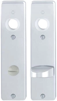 Hoppe Kurzschild-Paar 202KP + Schlitzkopf/Olive (3105297)