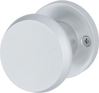 Hoppe T&uuml;rknopf 54/11 Aluminium F1 gerade (6430599)