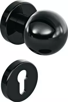 Hewi Rosettengarnitur Kunststoff 90 rund PZ DIN links/rechts Kugel D/K (111R03.133 90)
