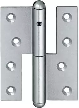Simonswerk Fitschenband für Türen Q1 120, Stahl DIN Links (5 130623 2 01006)