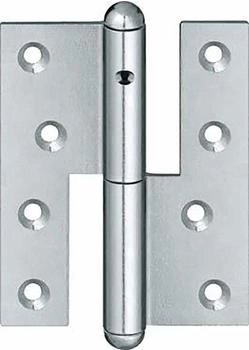 Simonswerk Türband Q1 Stahl verzinkt ungefälzte Holzflügel Rollenlänge 140 mm DIN links (5 130624 2 01006)
