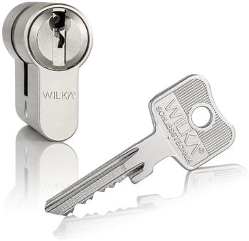 Wilka Profildoppelzylinder 40/50mm matt vernickelt (1463.000017)