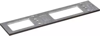 GEZE Montageplatte für TS 5000/4000 Aluminium Braun (052351)