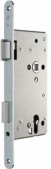 SSF Haustür-Einsteckschloss PZW 20/65/92/10mm DIN links silber abgerundet (A2801 5L/101G VRN)
