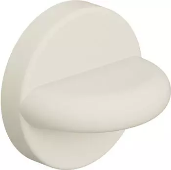 Hewi Schlüsselrosetten-Paar Kunststoff rund WC/FBM Schildstärke 10,5 mm (306.23PBNR 99)