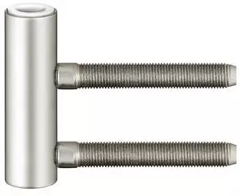 Simonswerk Rahmenteil V 4400 WF Stahl vernickelt für 3-tlg. Holzzargen (5 010325 0 01512)