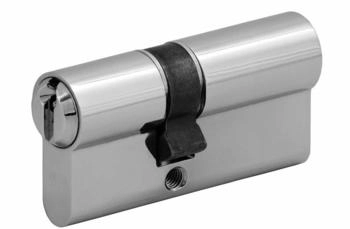 Wilka Profilzylinder Doppelzylinder 40/40 mm matt vernickelt (1463.000015)