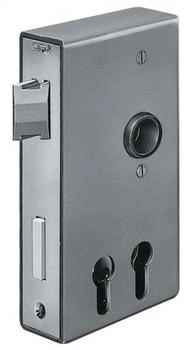 AMF Schlosskasten 140D-PZ DIN L/R Maß A40xB94,5xC173mm Dornmaß 30/60mm (14407)
