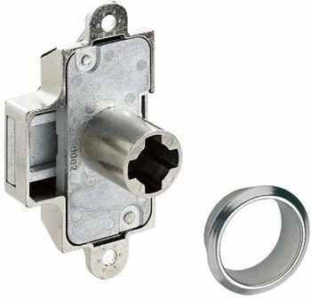 Hettich Zylinderkastenschloss Prestige 2000 Z23 Dornmaß 15 mm ø18 mm vernickelt (9133916)