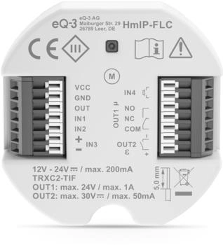 Homematic IP Universal Motorschloss Controller (HmIP-FLC) (160578A0)
