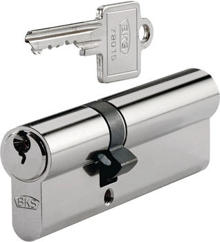 BKS Profildoppelzylinder PZ 8812 55/75 mm Not- und Gefahrenfunktion beidseitig 3 Schl&uuml;ssel verschiedenschlie&szlig;end (B 8812 0069)