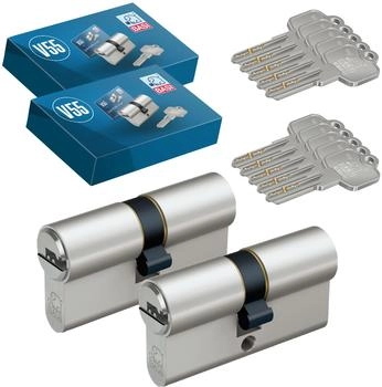 Basi 2er SET V55 Profil-Doppelzylinder N+G 30/30
