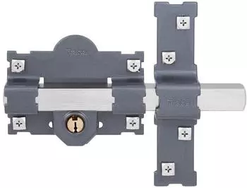 FAC Cerrojo 101-L/105-P Sicherheitsriegel für Türen, Kalibrierter Stahlstab (3013052)