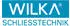 Wilka Rohrrahmenschloss Flachstulp mit Schwenkriegel DM 35 Edelstahl (1435.000006)