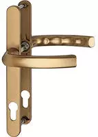 HOPPE Dr&uuml;ckergarnitur LI&Egrave;GE - auf Schmalschild 24 mm, 67 - 72 - bronze