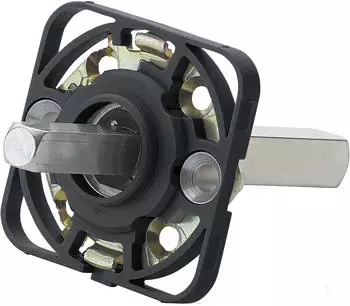 Hoppe Montagemodul UP52/RFL eckig Vierkant 10/72mm, Stahl schwarz (12278464)